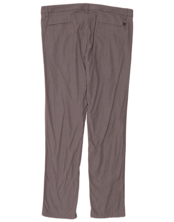 Мужские брюки-чинос Hugo Boss W38 L34 серые, хлопковые