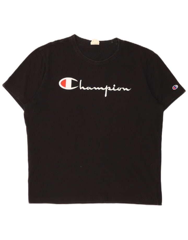 Мужская футболка с рисунком Champion Top XL, черная