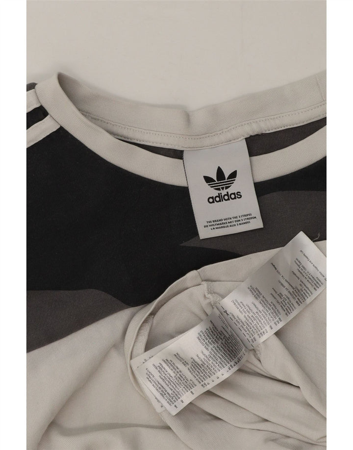 Мужская футболка Adidas Top Small White Camouflage Cotton