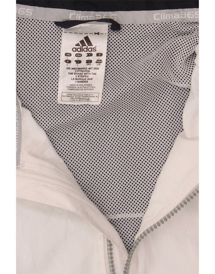 Мужская спортивная куртка Adidas Climacool, большая темно-синяя с цветными блоками