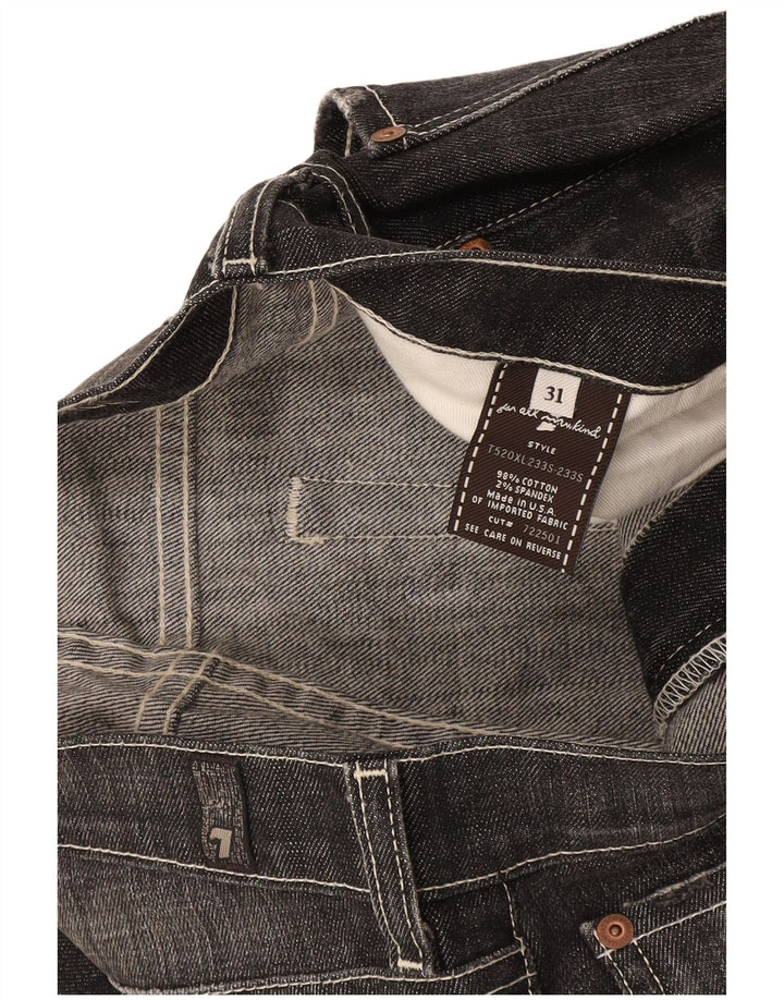 Женские джинсы Bootcut 7 For All Mankind W31 L36 Серые хлопковые