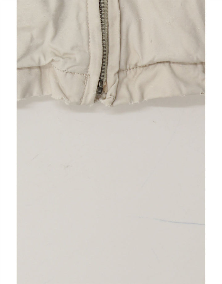 Мужской бомбер TOMMY HILFIGER UK 42 XL, белый хлопок