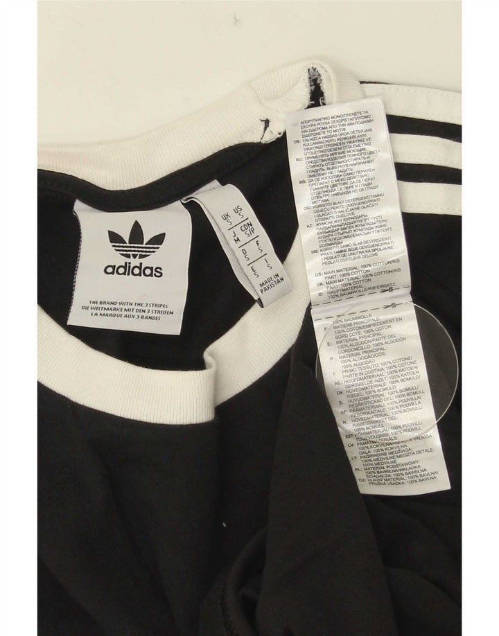 Adidas Мужская футболка Top Small Black Cotton