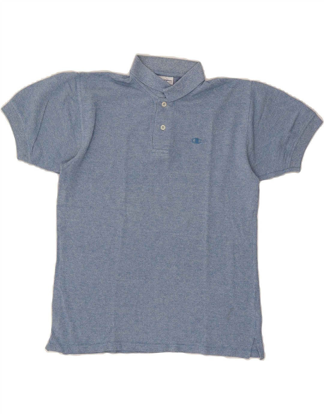 CHAMPION Mens Polo Shirt Small Blue Cotton Vintage Champion and Second-Hand Champion from Messina Hembry 