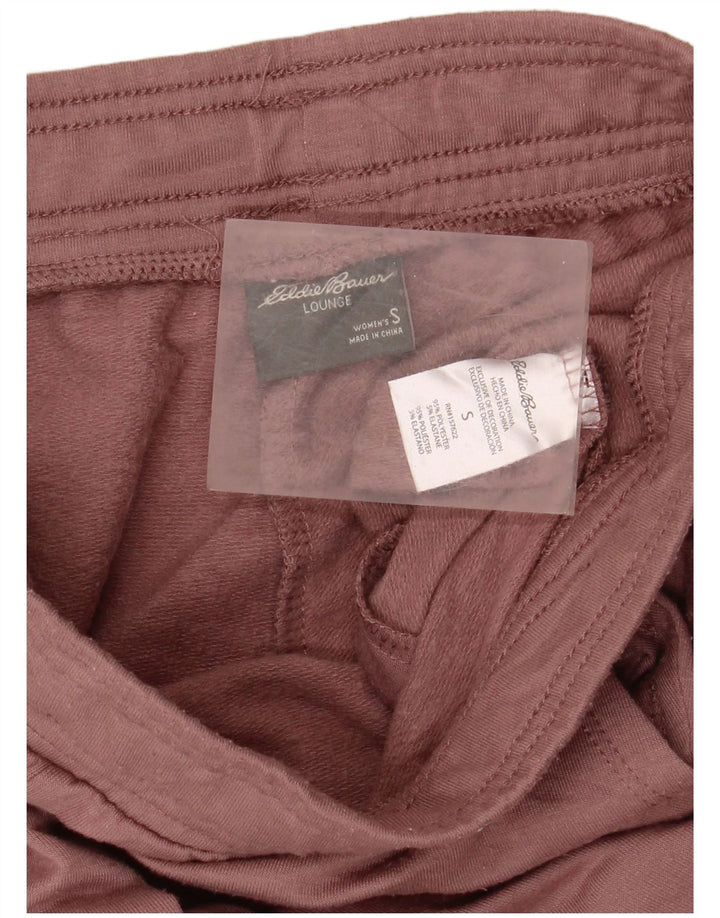 Женские спортивные брюки Eddie Bauer Джоггеры UK 10, маленькие розовые, полиэстер