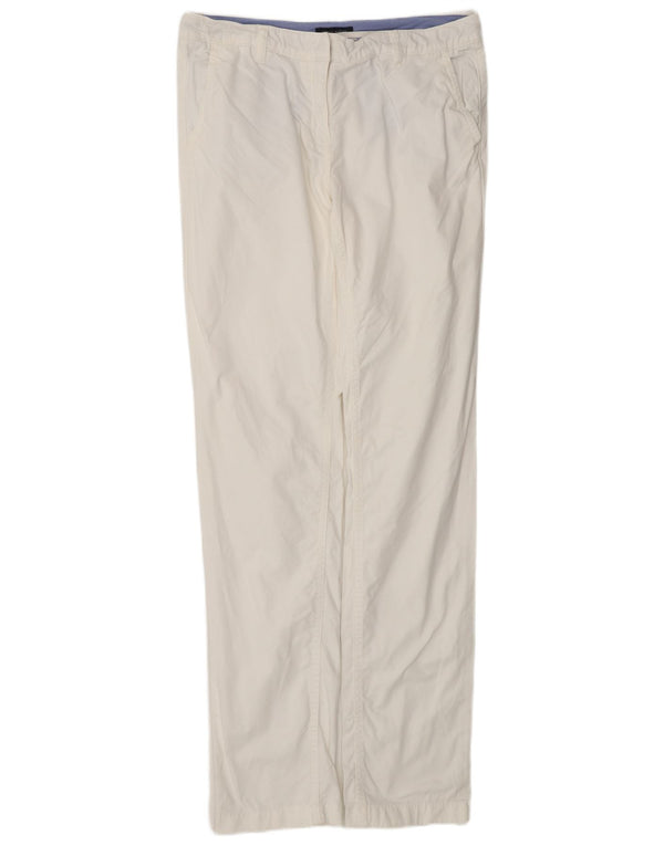 Женские прямые брюки чинос Tommy Hilfiger US 8 Medium W30 L33 Белые