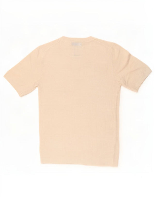 Женская футболка Zara Top UK 12 Medium White