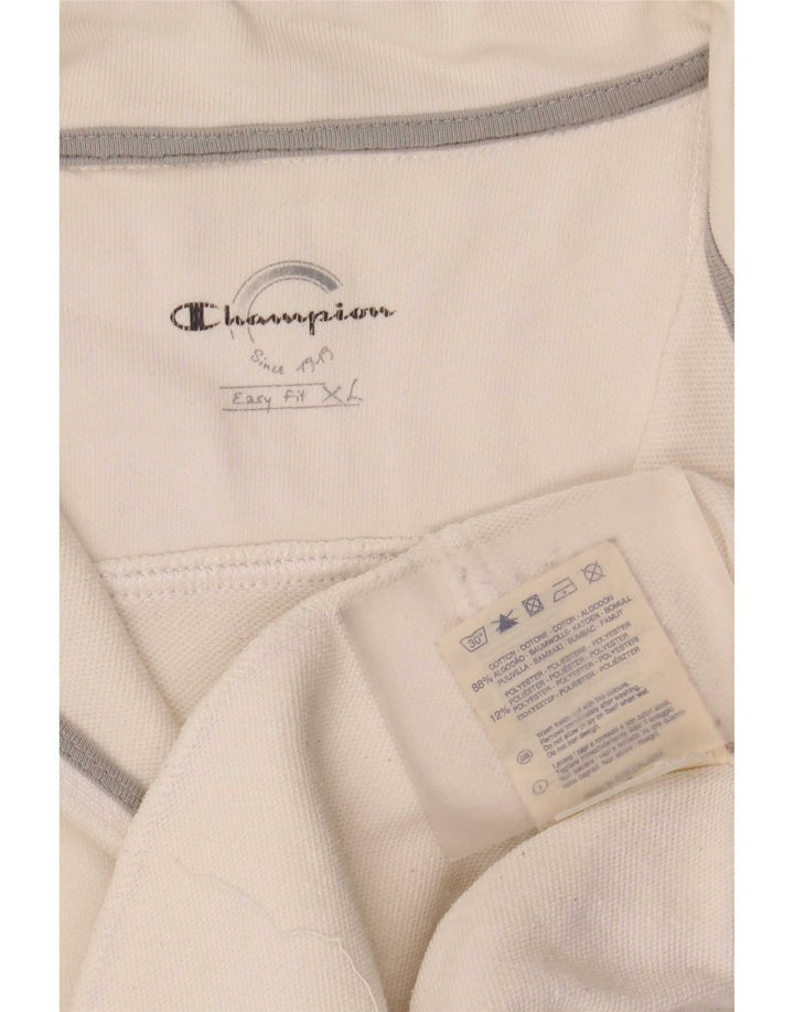 Мужской спортивный костюм Champion Easy Fit, верхняя куртка XL, белый хлопок
