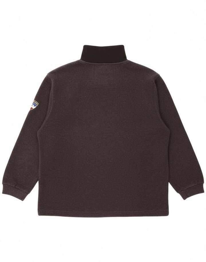 Мужской свитшот с воротником на молнии и накидкой с рогом, джемпер XL, черный полиэстер