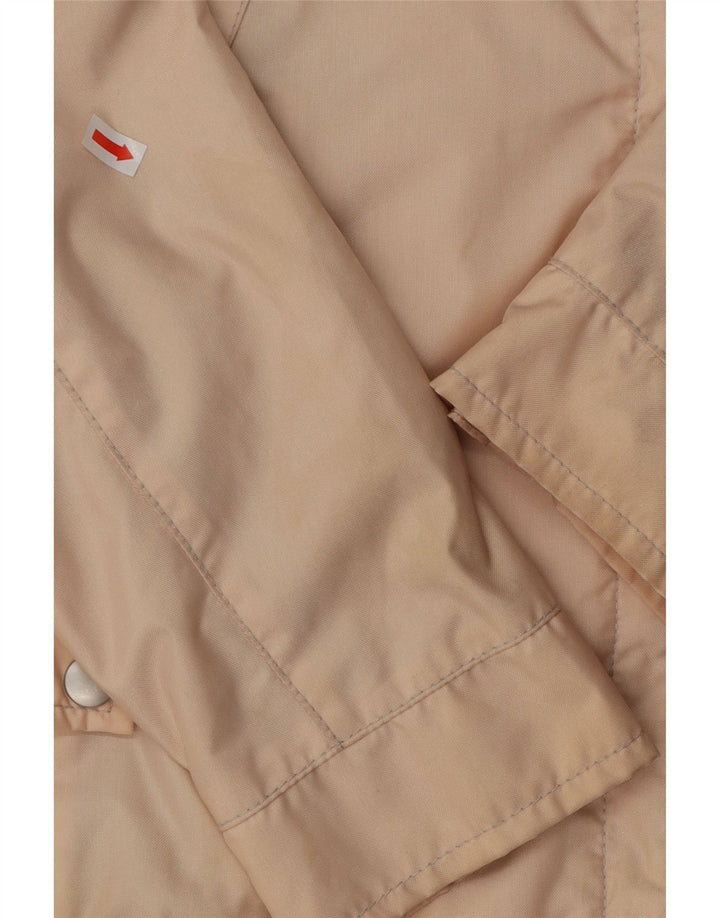 Байкерская куртка Belstaff для девочек 13–14 лет, розовая нейлоновая