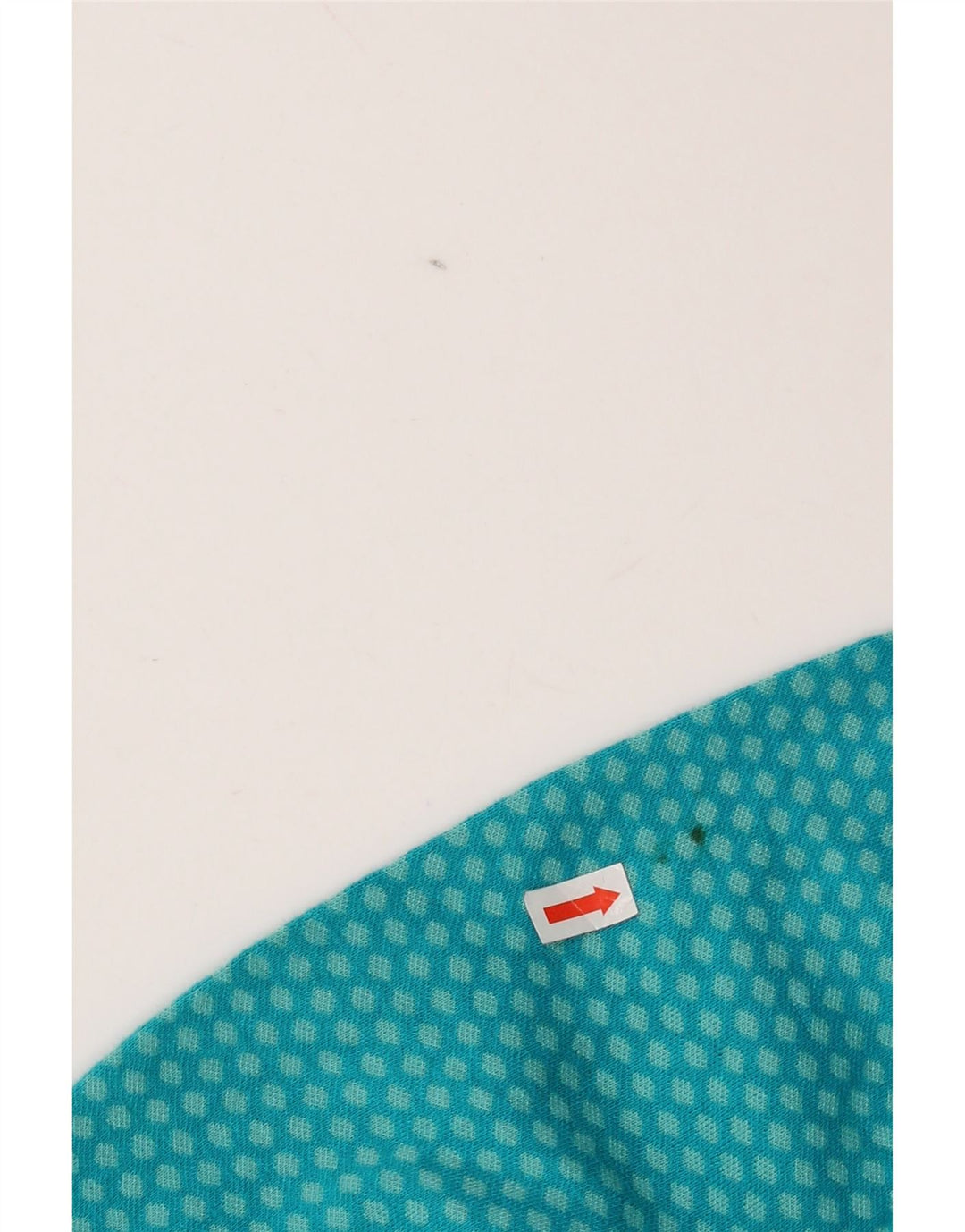 Женский топ Eddie Bauer с воротником на молнии и длинным рукавом UK 10, маленький бирюзовый пятнистый цвет