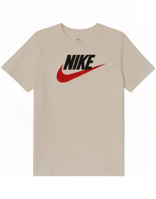 Мужская футболка с рисунком Nike, большой белый хлопок