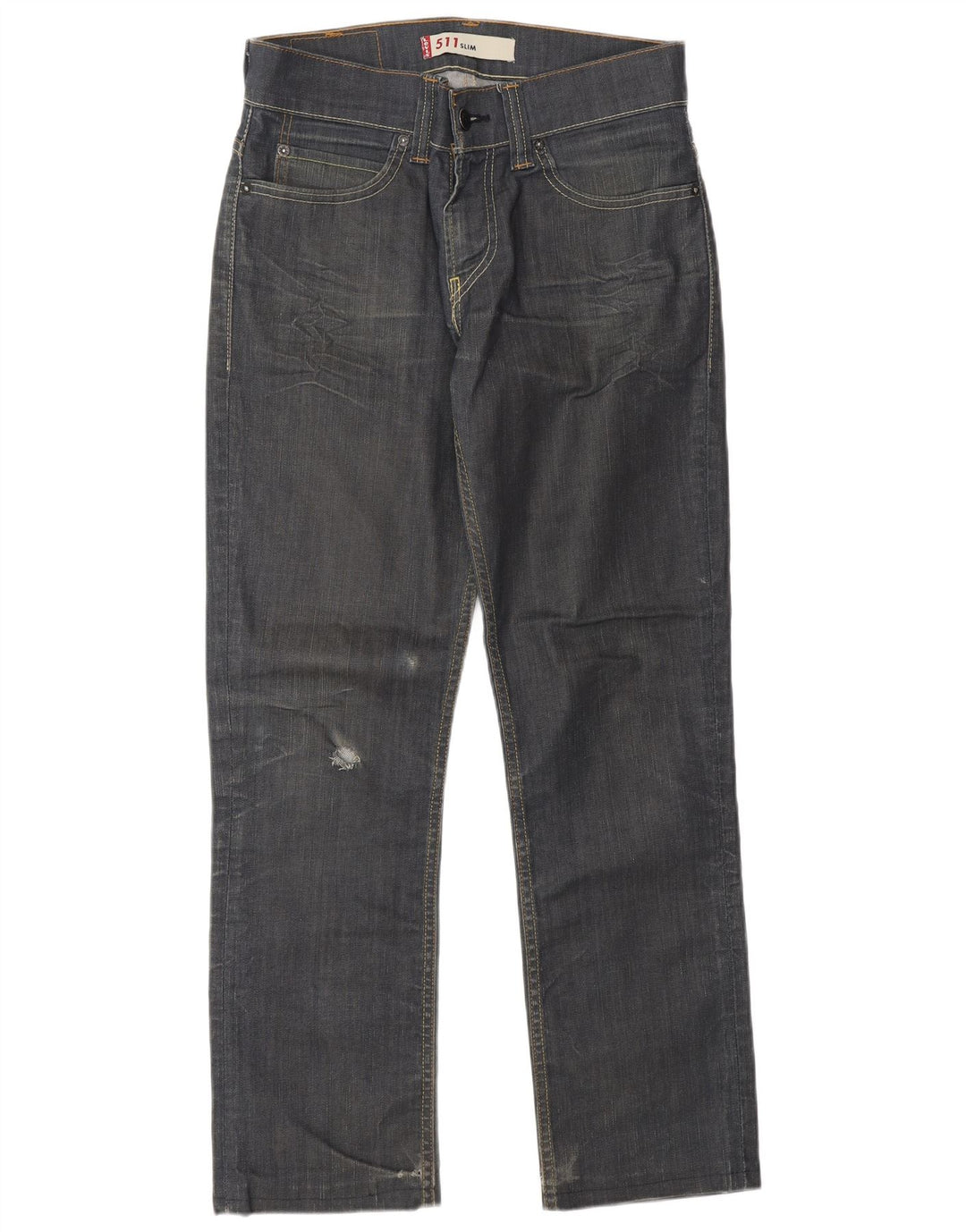 Мужские джинсы LEVI'S 511 Slim W31 L28 Темно-синие, хлопок