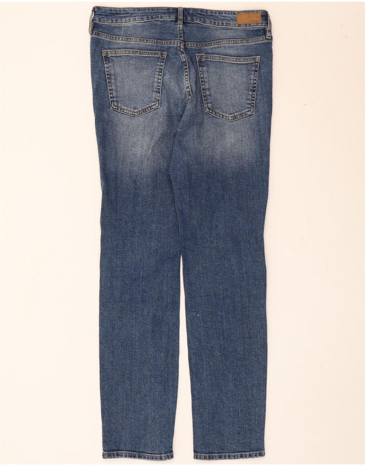Женские узкие джинсы Fat Face UK 12, средние W32 L30, синие, хлопок