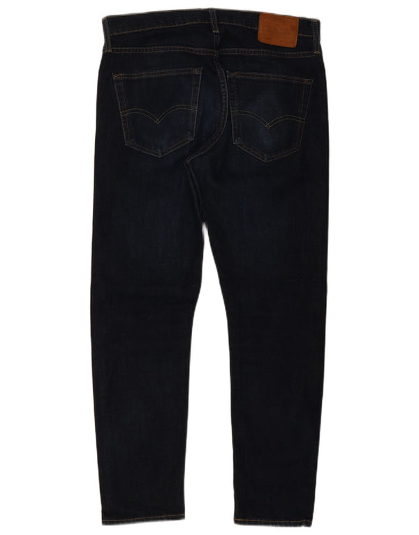 Мужские зауженные джинсы Levi's 512 W33 L30 темно-синие, хлопок