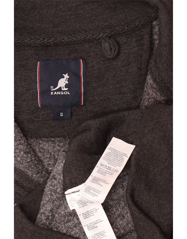KANGOL Мужской спортивный костюм Верхняя куртка Маленький серый хлопок
