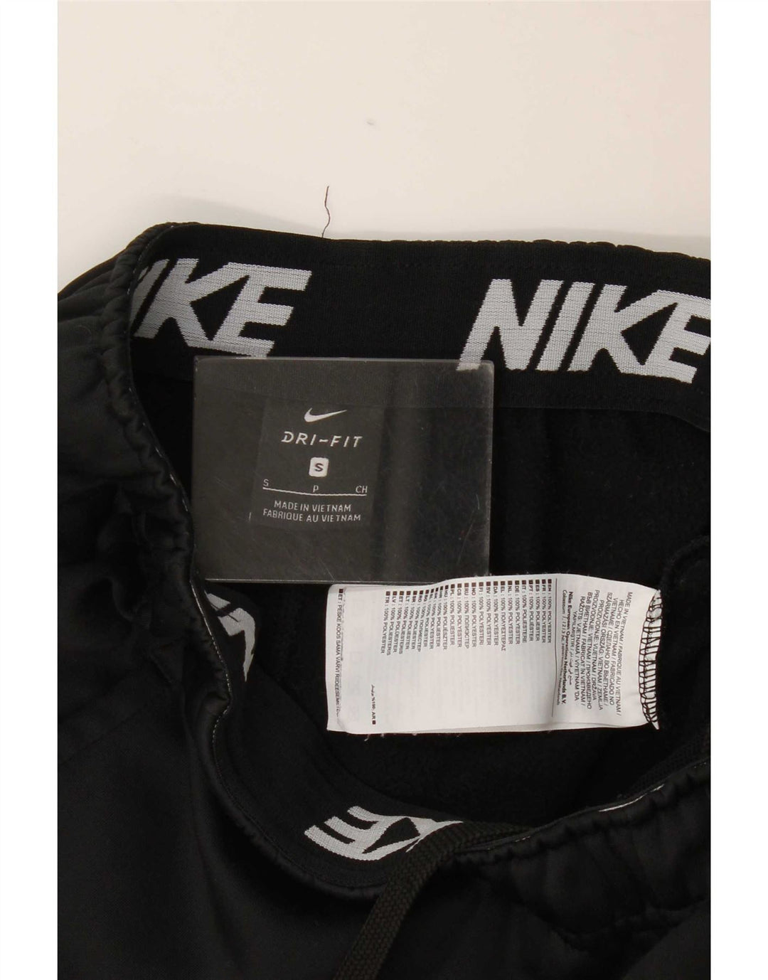 Женские спортивные брюки Nike Dri Fit, брюки для бега, маленький черный полиэстер