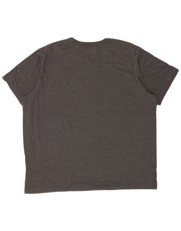 EDDIE BAUER Mens Graphic T-Shirt Top XL Grey Cotton