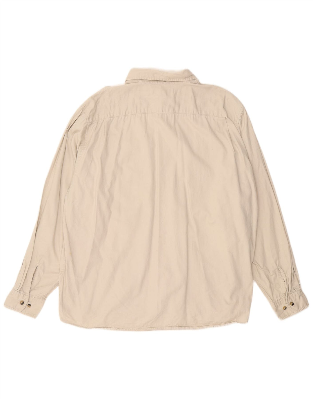 WRANGLER Mens Shirt 2XL Beige Cotton