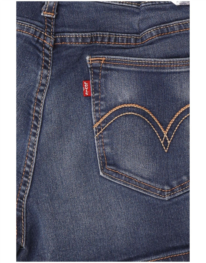 Женские джинсовые шорты Levi's W32, большие синие