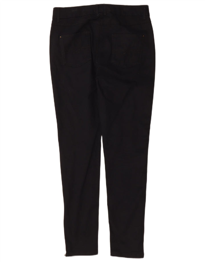 Женские узкие брюки карго Marks & Spencer UK 12 Medium W30 L29 Темно-синие