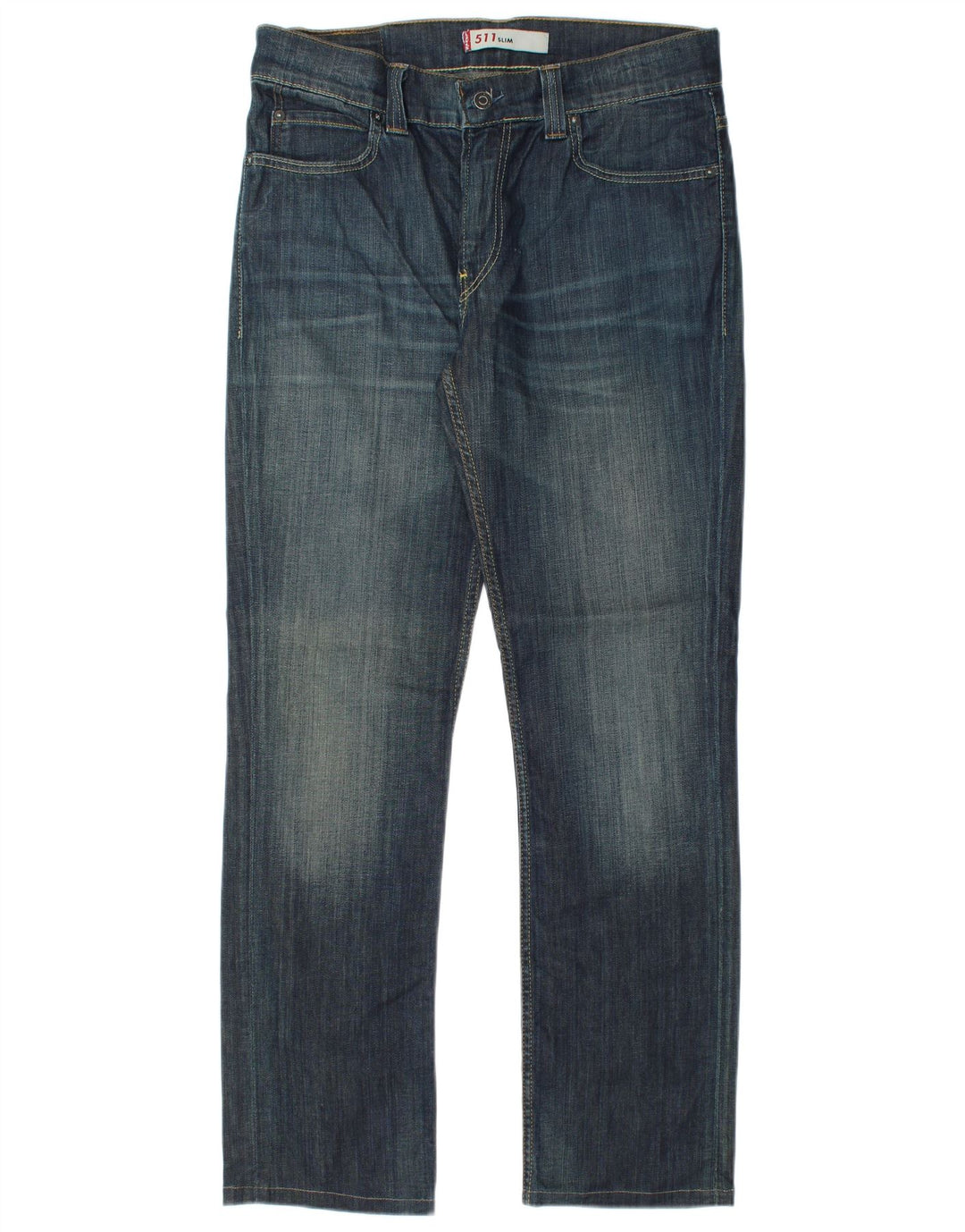 Мужские джинсы Levi's Slim 511 W36 L32 синие, хлопок