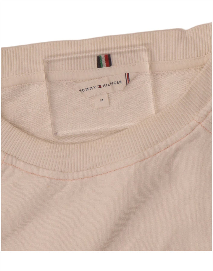 Женский свитер с рукавом 3/4 Tommy Hilfiger UK 14, средний белый