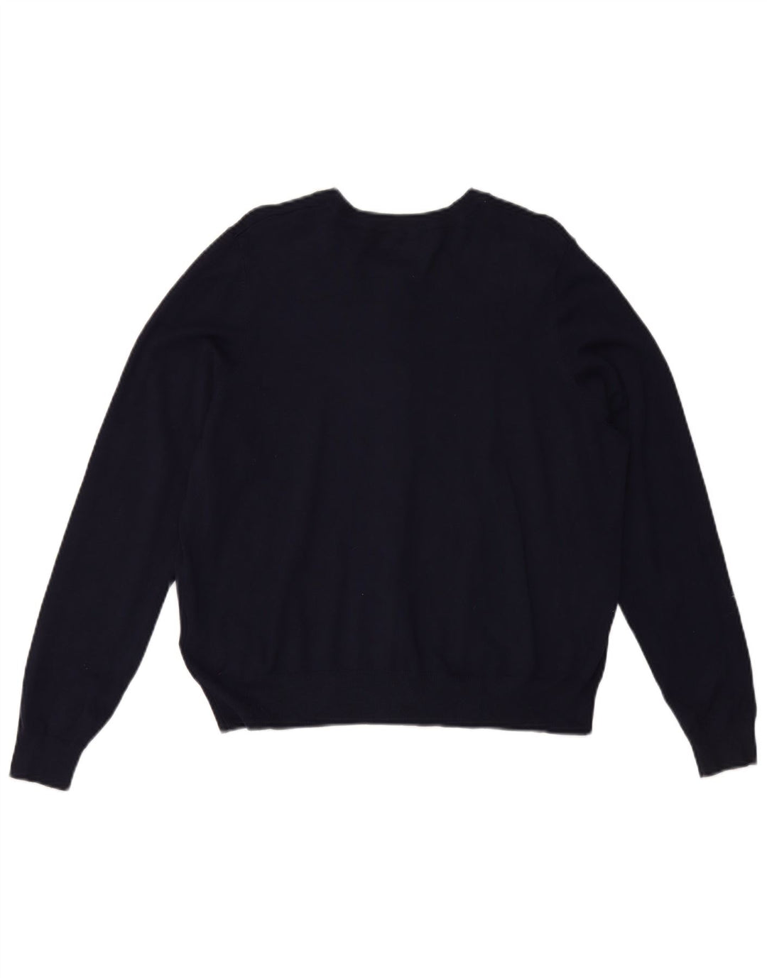 Женский укороченный кардиган MARKS & SPENCER UK 20 2XL Темно-синий из вискозы