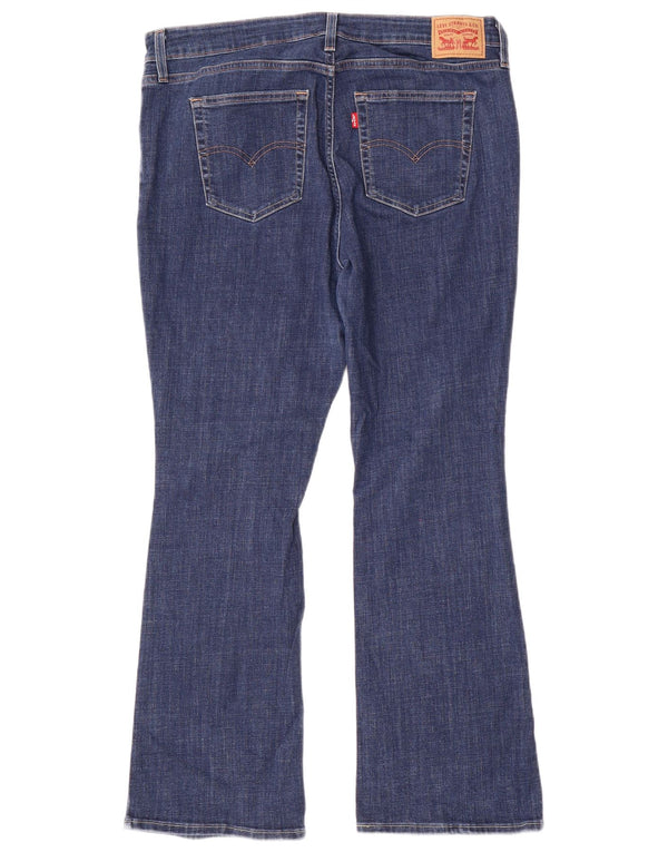 Женские джинсы Levi's 725 с высокой посадкой Bootcut W34 L30 Темно-синие, хлопок
