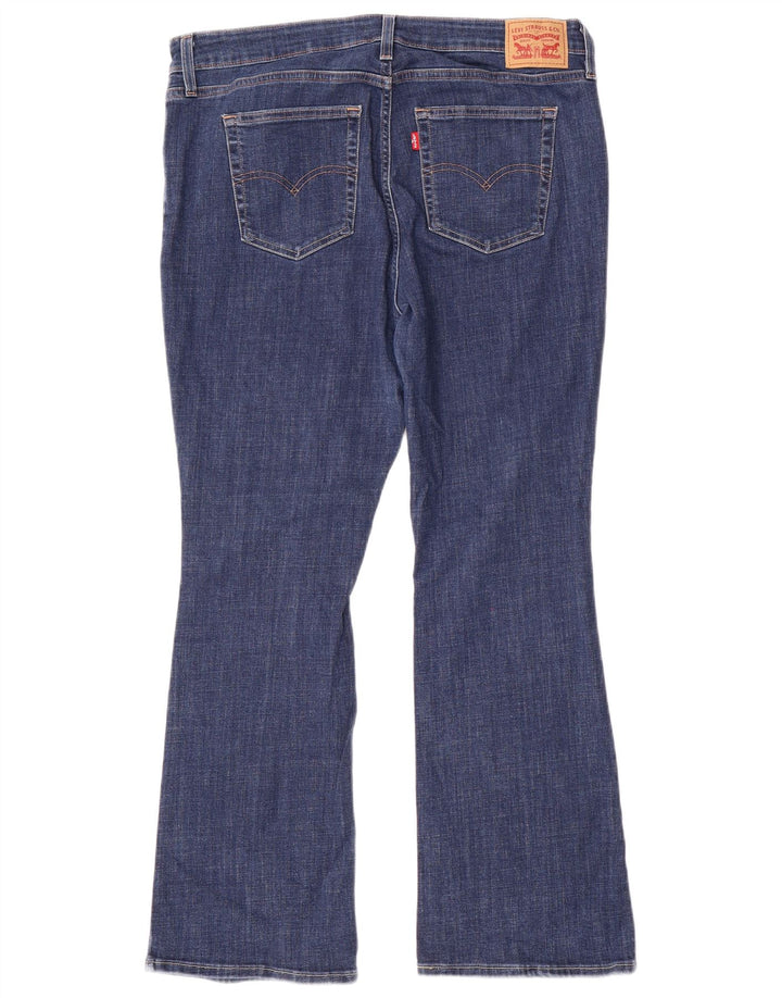 Женские джинсы Levi's 725 с высокой посадкой Bootcut W34 L30 Темно-синие, хлопок