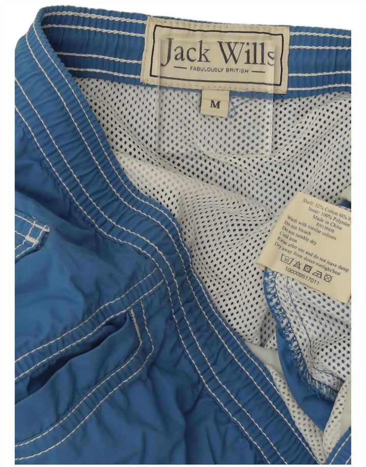 Мужские шорты для плавания Jack Wills, хлопок среднего синего цвета