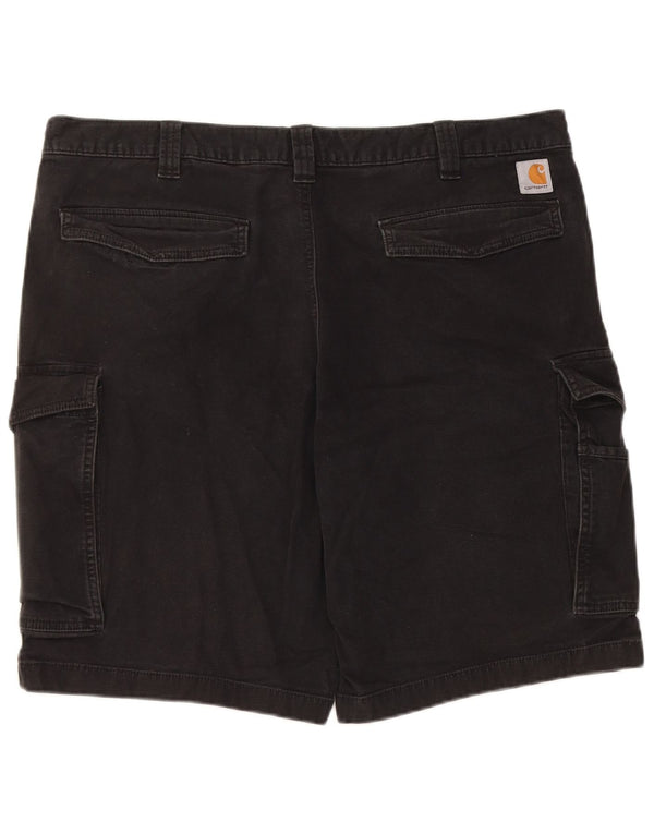 Мужские шорты карго свободного кроя Carhartt W40 XL, черные, хлопок