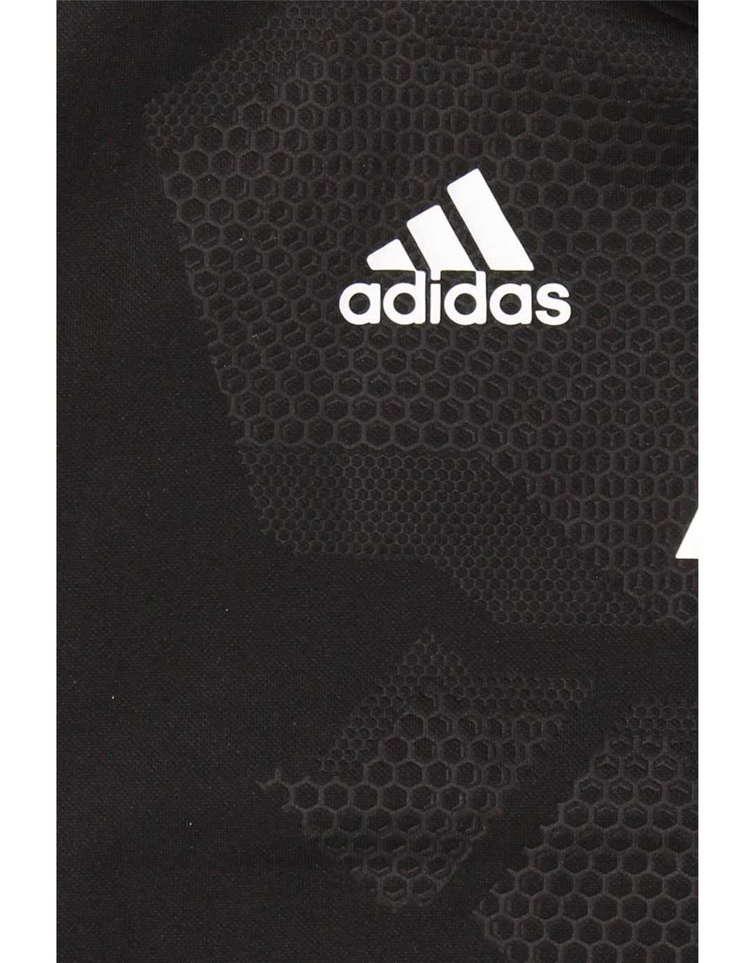 ADIDAS Womens Graphic T-Shirt Top UK 12 Medium Black Vintage Adidas and Second-Hand Adidas from Messina Hembry 