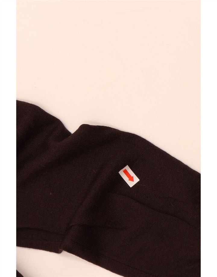 Женский свитер с вырезом «лодочка» HOBBS, Великобритания 12, средний коричневый, новая шерсть