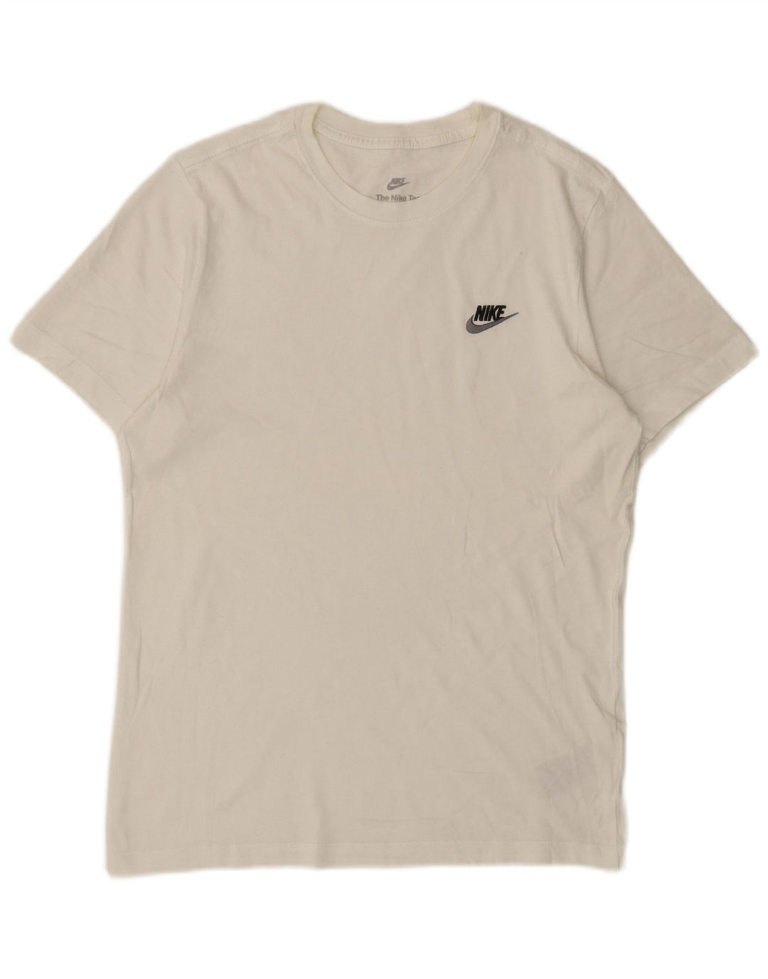 Мужская футболка Nike, маленький белый хлопок