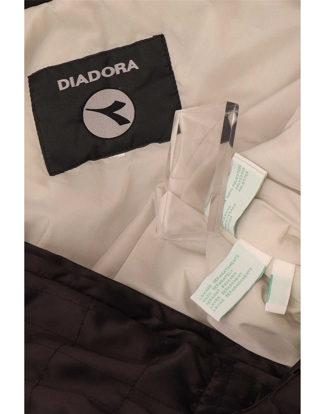 Мужской лыжный комбинезон Diadora, маленький черный, полиэстер
