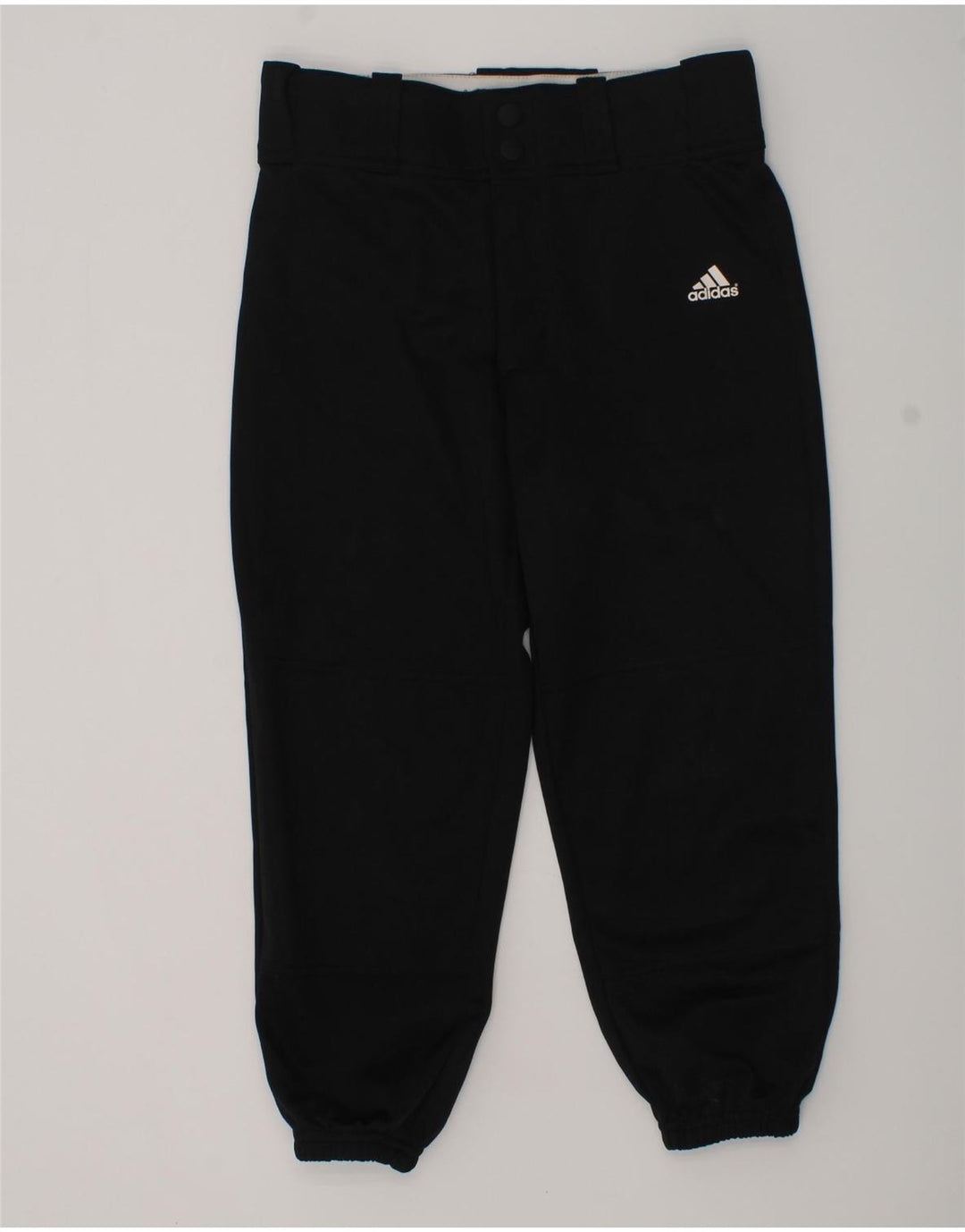 ADIDAS Boys Joggers Casual Trousers 7-8 Years Small W24 L19  Black | Vintage Adidas | Thrift | Second-Hand Adidas | Used Clothing | Messina Hembry 
