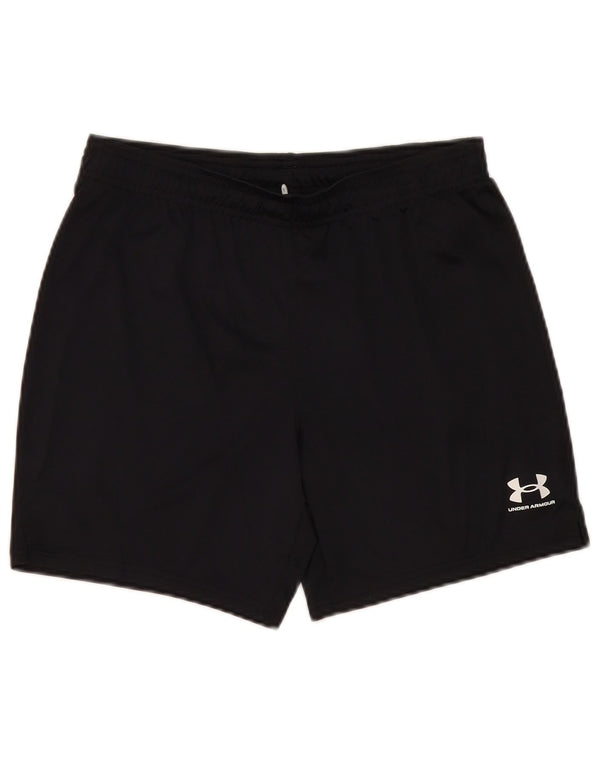 Спортивные шорты Under Armour для мальчиков 13–14 лет, XL, черный полиэстер