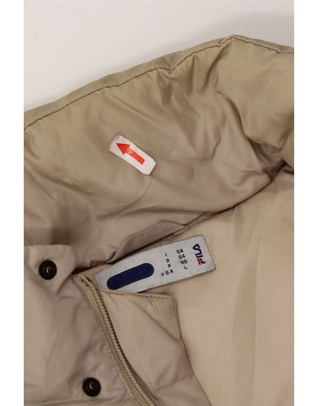 Fila Мужская утепленная куртка с капюшоном IT 54 2XL Серый Нейлон