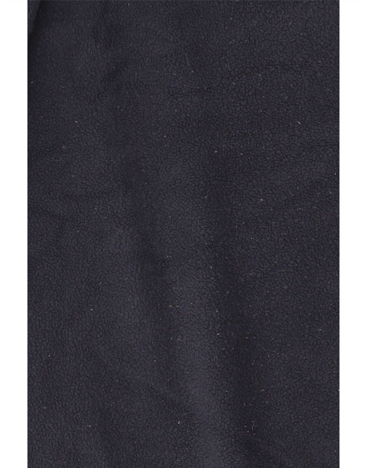 Мужской флисовый джемпер с воротником на молнии Mountain Warehouse, большой темно-синий полиэстер