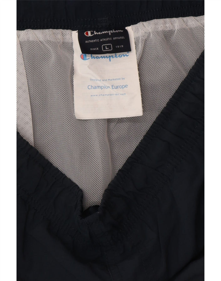 Мужские спортивные шорты CHAMPION, большие темно-синие, полиэстер
