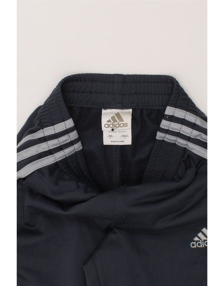 ADIDAS Boys Tracksuit Trousers 3-4 Years Grey Polyester Vintage Adidas and Second-Hand Adidas from Messina Hembry 