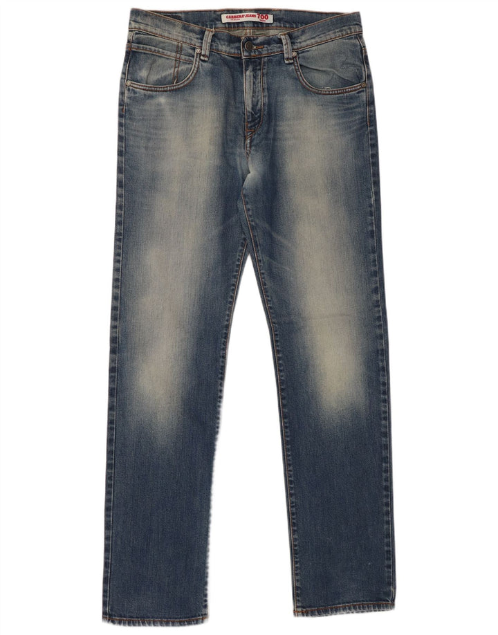 Мужские прямые джинсы CARRERA 700 Acid Wash Regular W36 L34, синий хлопок