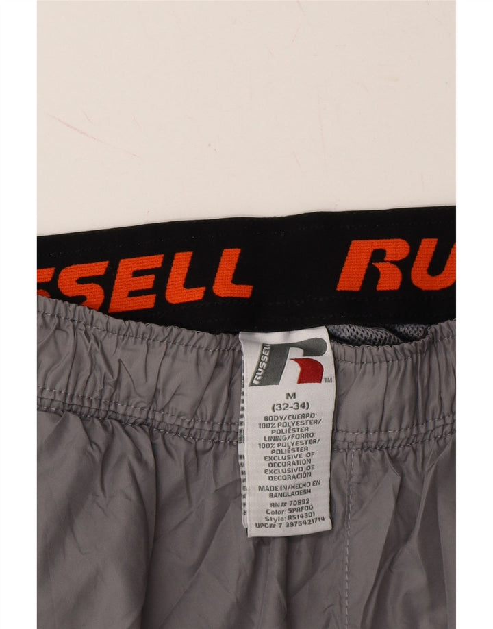 RUSSELL ATHLETIC Mens Tracksuit Trousers UK 32/34 Medium  Grey Polyester Vintage Russell Athletic and Second-Hand Russell Athletic from Messina Hembry 