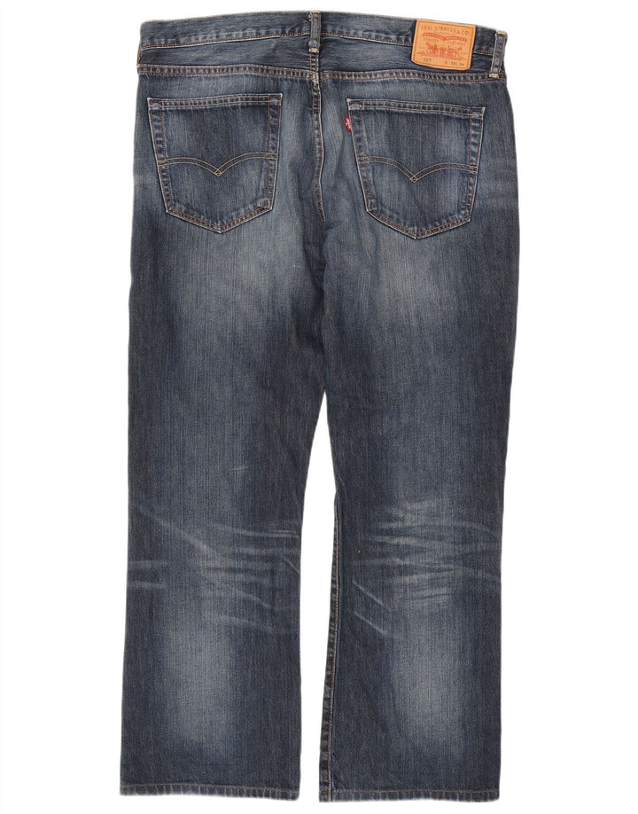 Мужские джинсы Levi's 527 Bootcut W38 L30 Темно-синие, хлопок