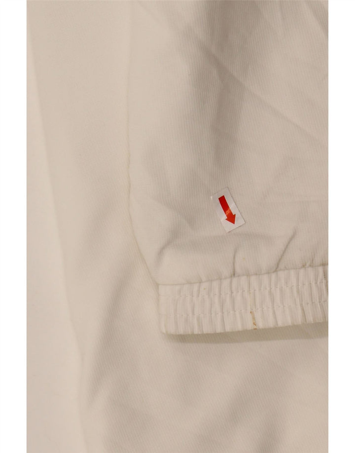 Мужская спортивная куртка ADIDAS Clima 365, маленькая белая с цветными блоками