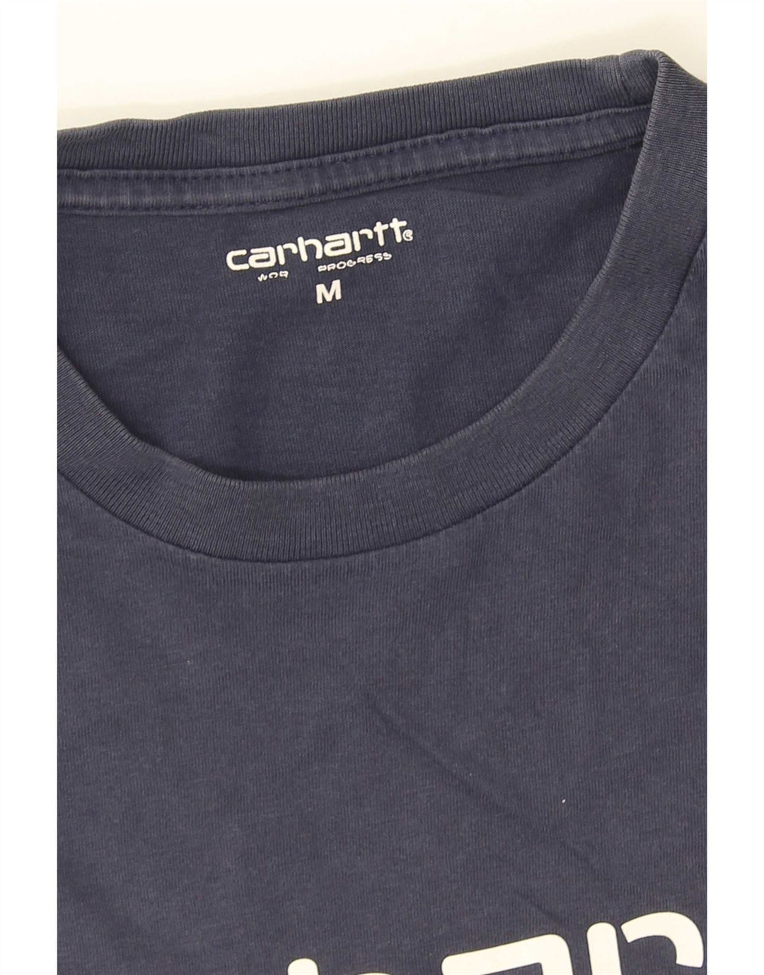 Мужская футболка с рисунком Carhartt, средний темно-синий