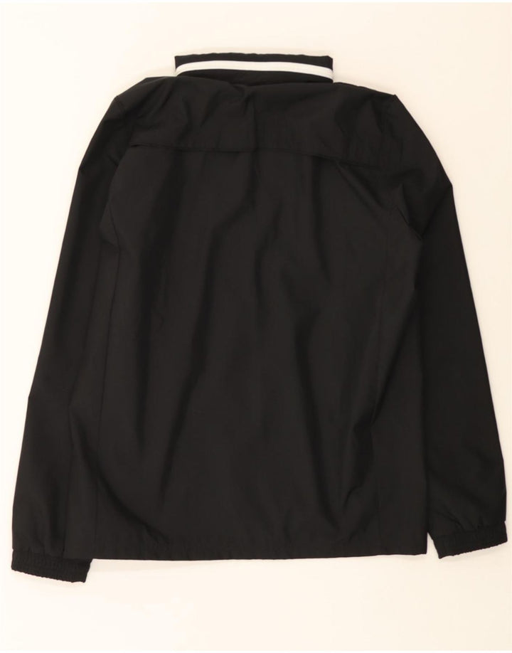 ADIDAS Boys Tracksuit Top Jacket 13-14 Years Black Polyester Vintage Adidas and Second-Hand Adidas from Messina Hembry 