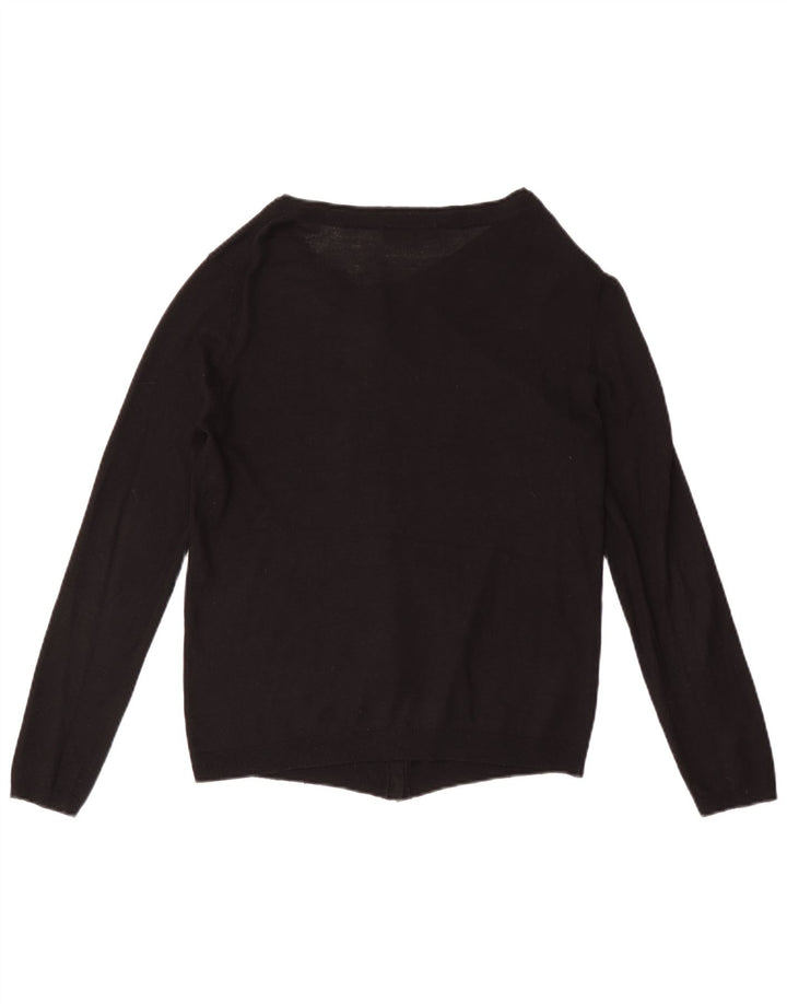 Женский кардиган Zara UK 12, средний черный