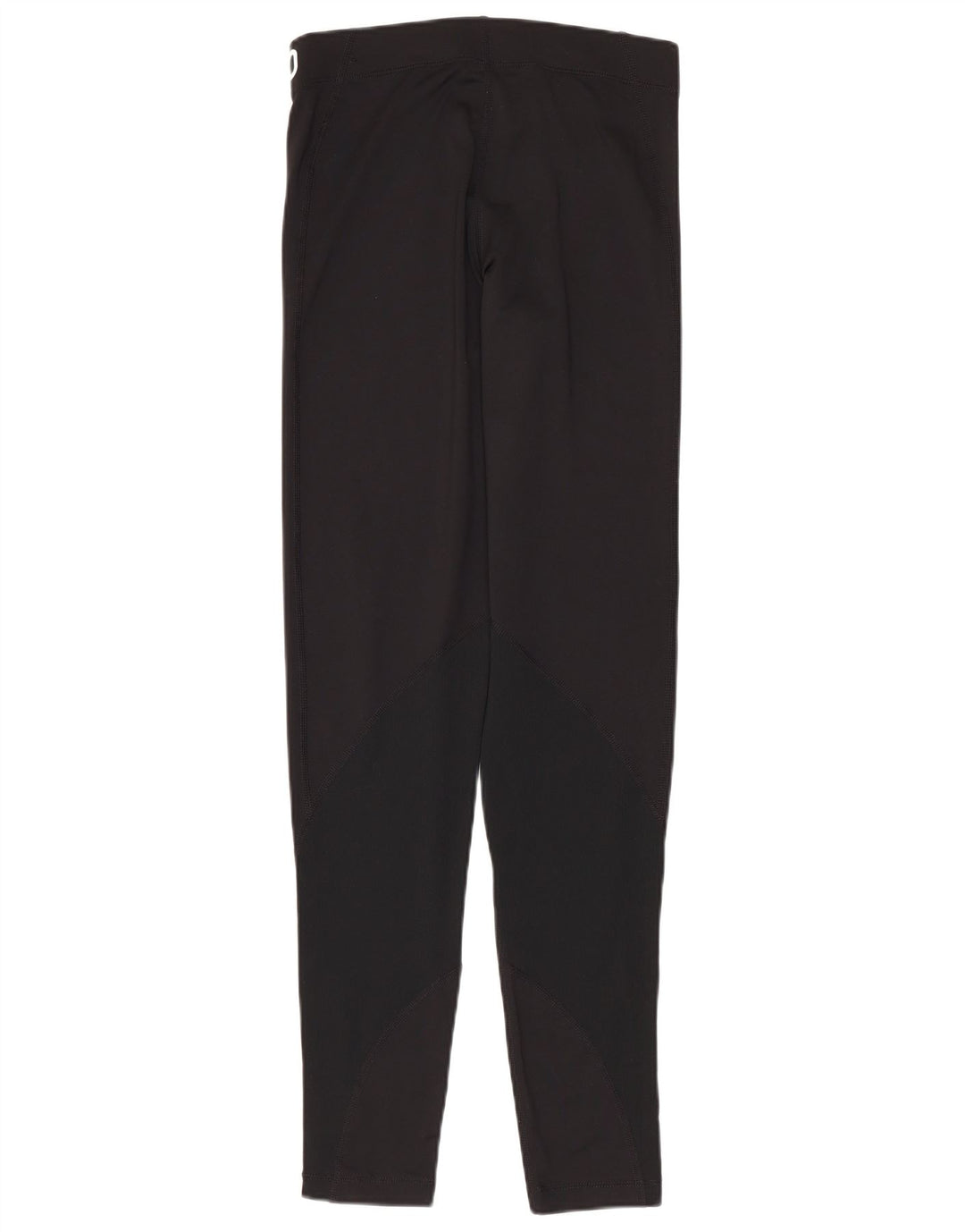 Женские леггинсы с рисунком Nike Dri Fit UK 8, маленькие черные, полиэстер
